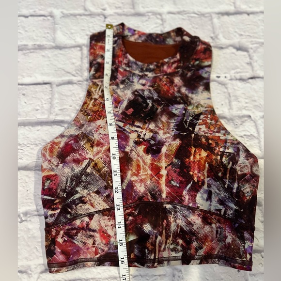 Lululemon Everlux and Mesh Cropped Tank Size 6 - Picture 6 of 9